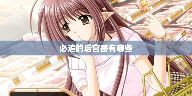 必追的后宫番有哪些