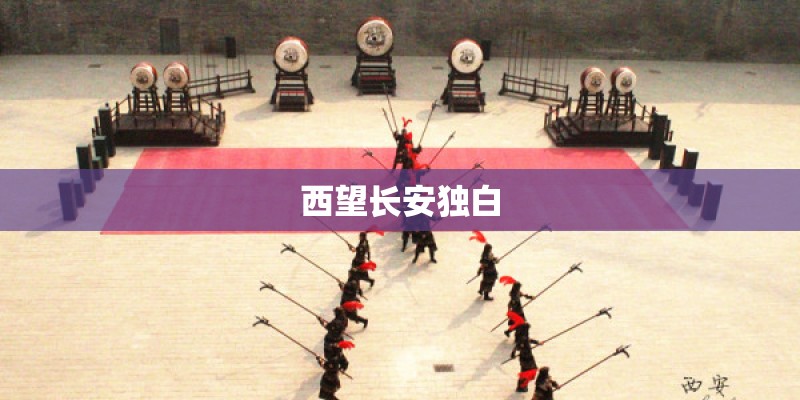 西望长安独白