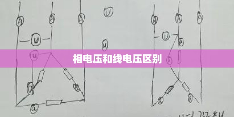 相电压和线电压区别