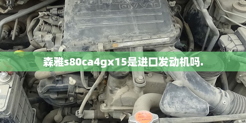 森雅s80ca4gx15是进口发动机吗.